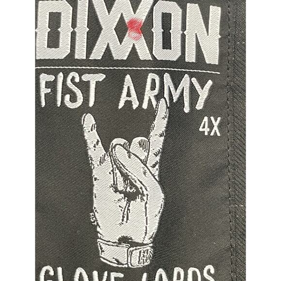 Dixxon Flannel Co Shirt Mens 4X Black Fist Army Glove Lords Button Up D-Tech - Picture 3 of 9
